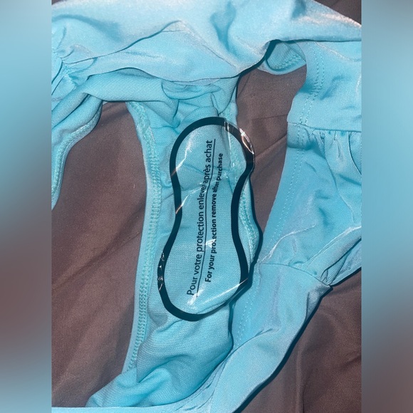 Blue bathing suit bottoms - size large - never worn - Picture 3 of 4